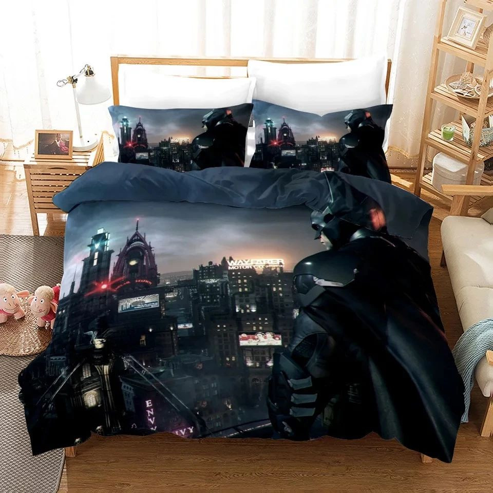 Bat Man 08 Duvet Cover Set - Bedding Set