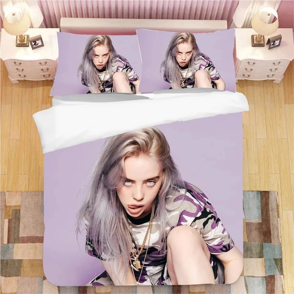 Billie Eilish 35 Duvet Cover Set - Bedding Set