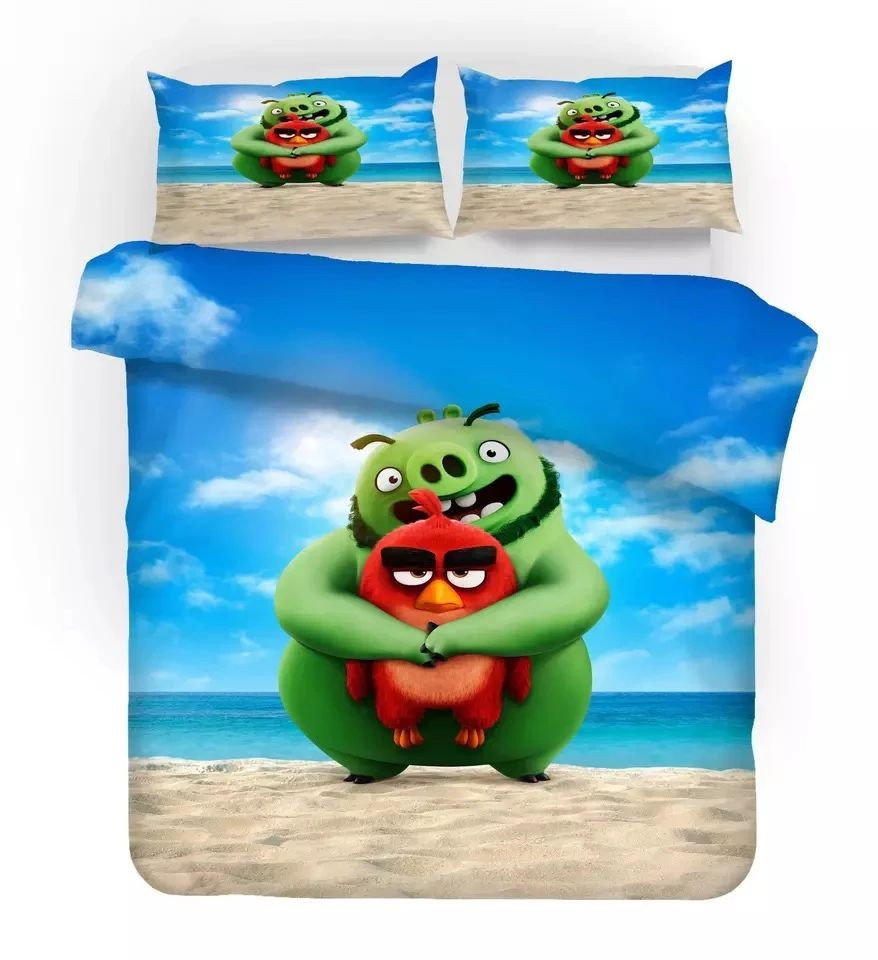 Angry Birds 2 Duvet Cover Set - Bedding Set