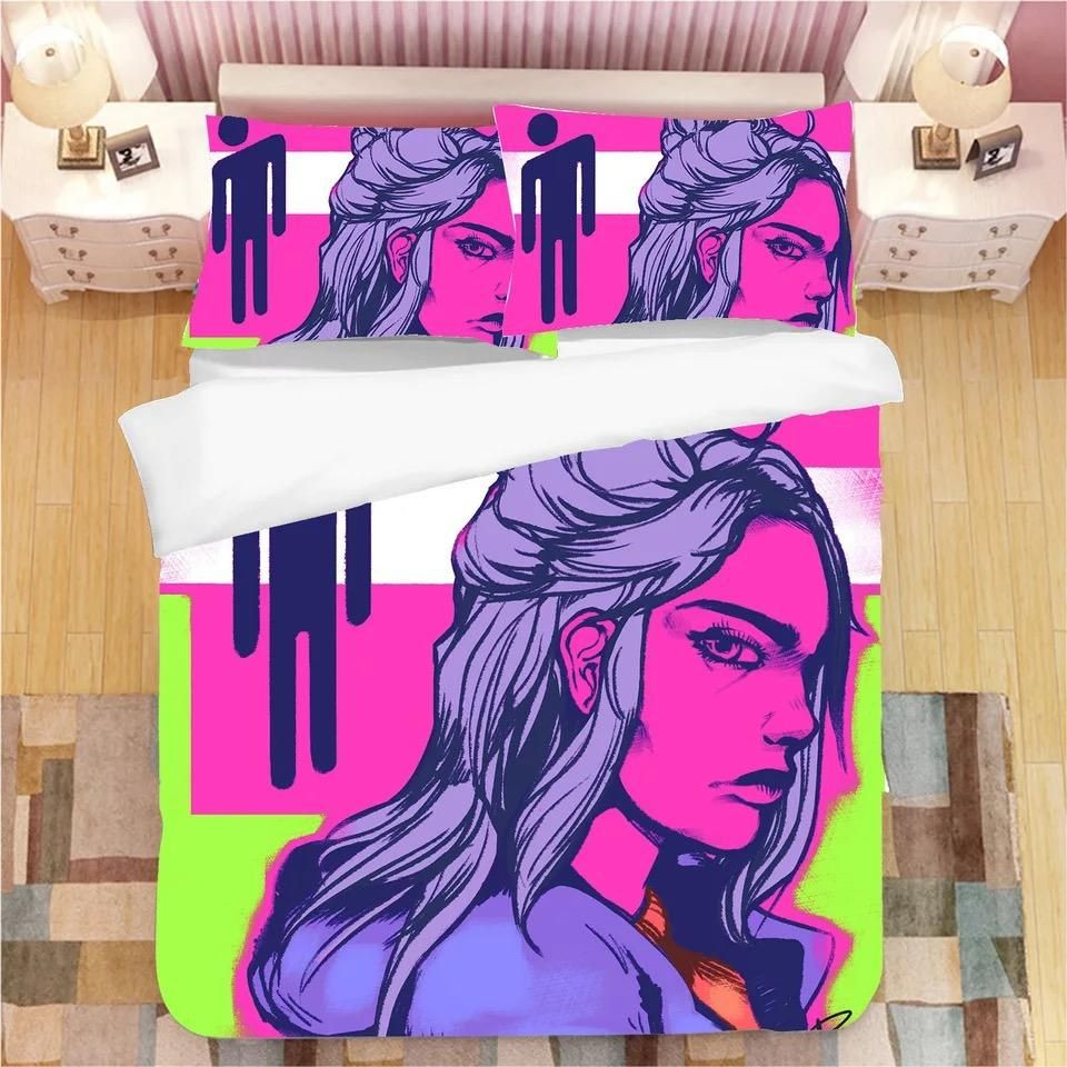 Billie Eilish 72 Duvet Cover Set - Bedding Set