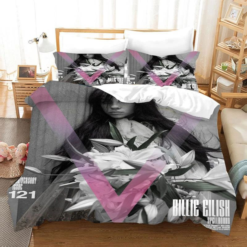 Billie Eilish 22 Duvet Cover Set - Bedding Set