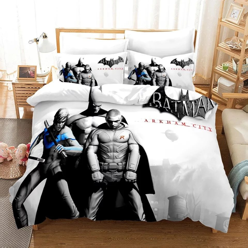 Bat Man 15 Duvet Cover Set - Bedding Set