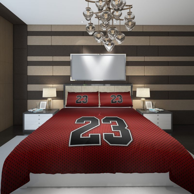 NBA chicago bulls 23 NBA Basketball Duvet Cover Set - Bedding Set