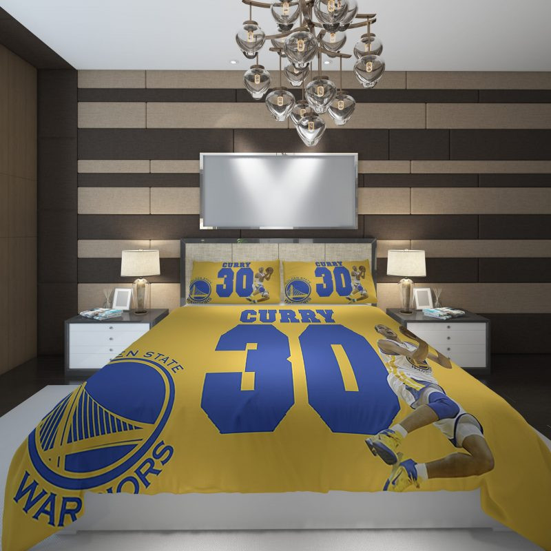 curry NBA Basketball Duvet Cover Set - Bedding Set