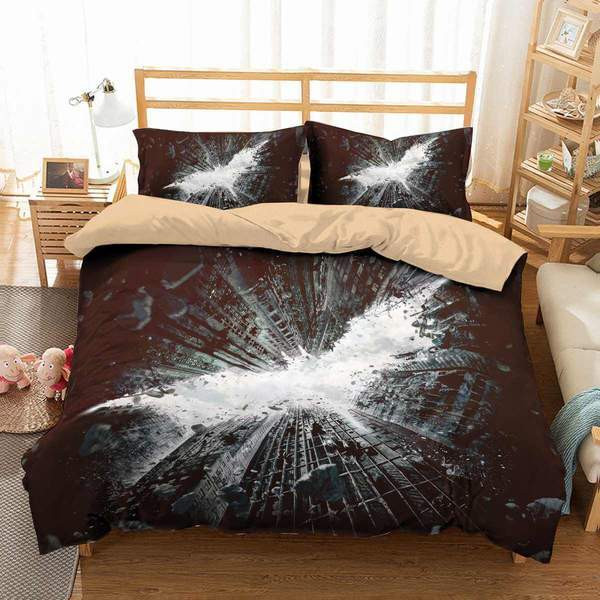 Bat Man 03 Duvet Cover Set - Bedding Set