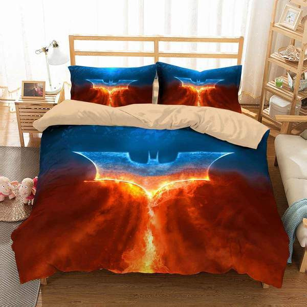 Bat Man 04 Duvet Cover Set - Bedding Set