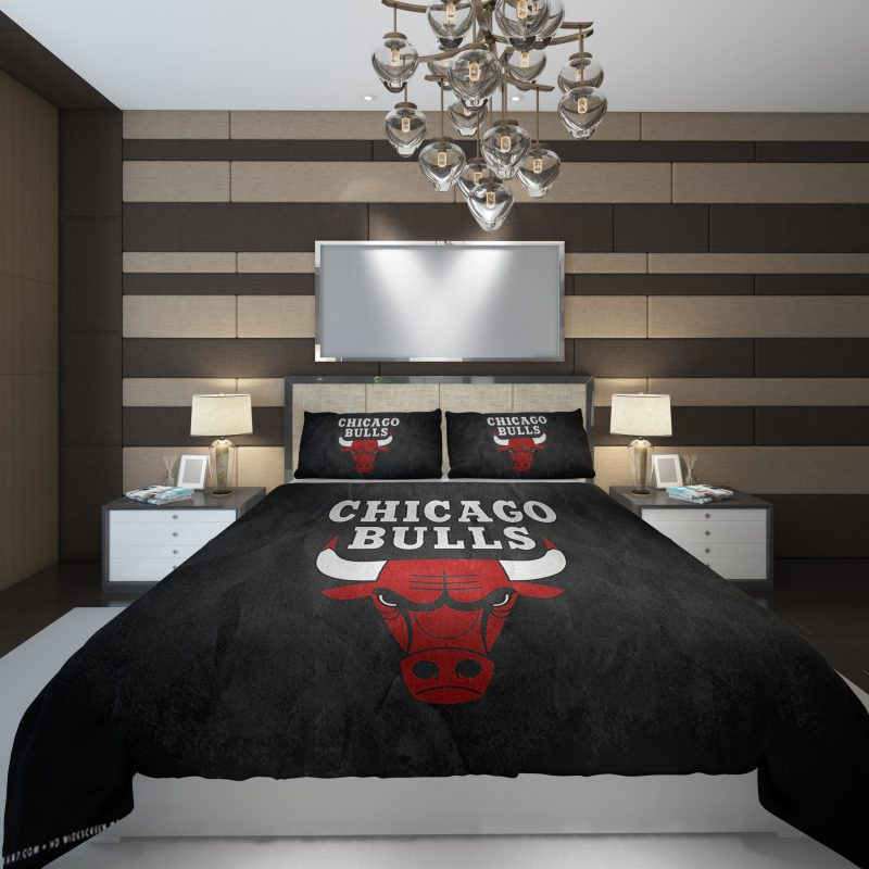 cool NBA chicago bulls NBA Basketball Duvet Cover Set - Bedding Set