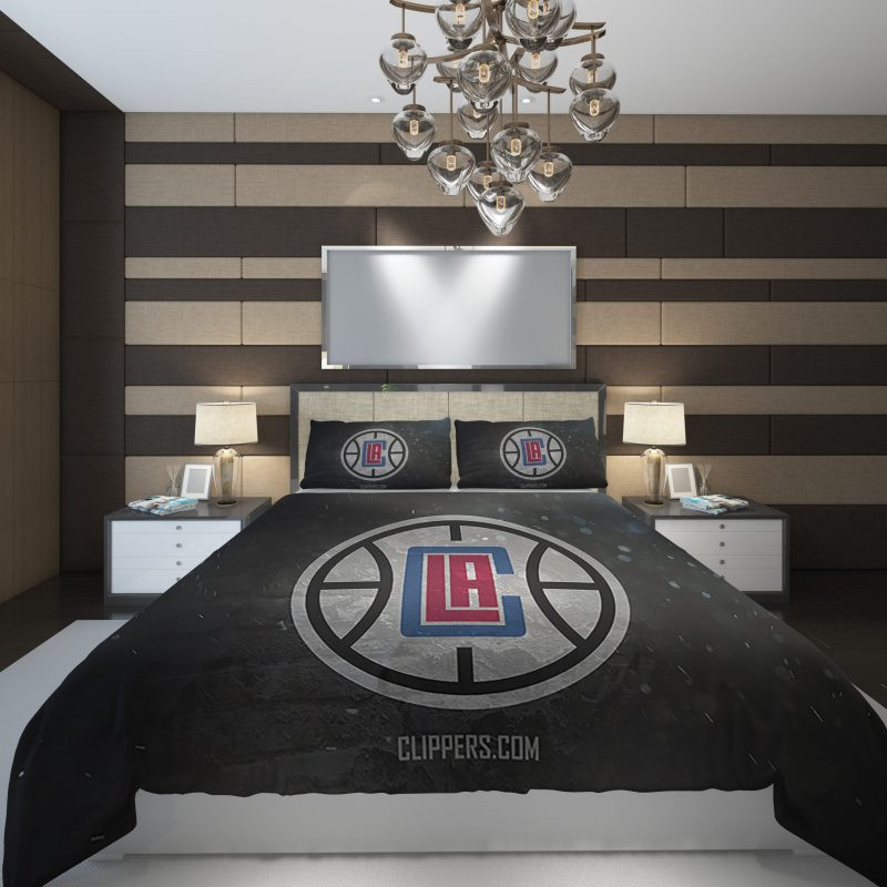 Los Angeles Clippers NBA Basketball Duvet Cover Set - Bedding Set