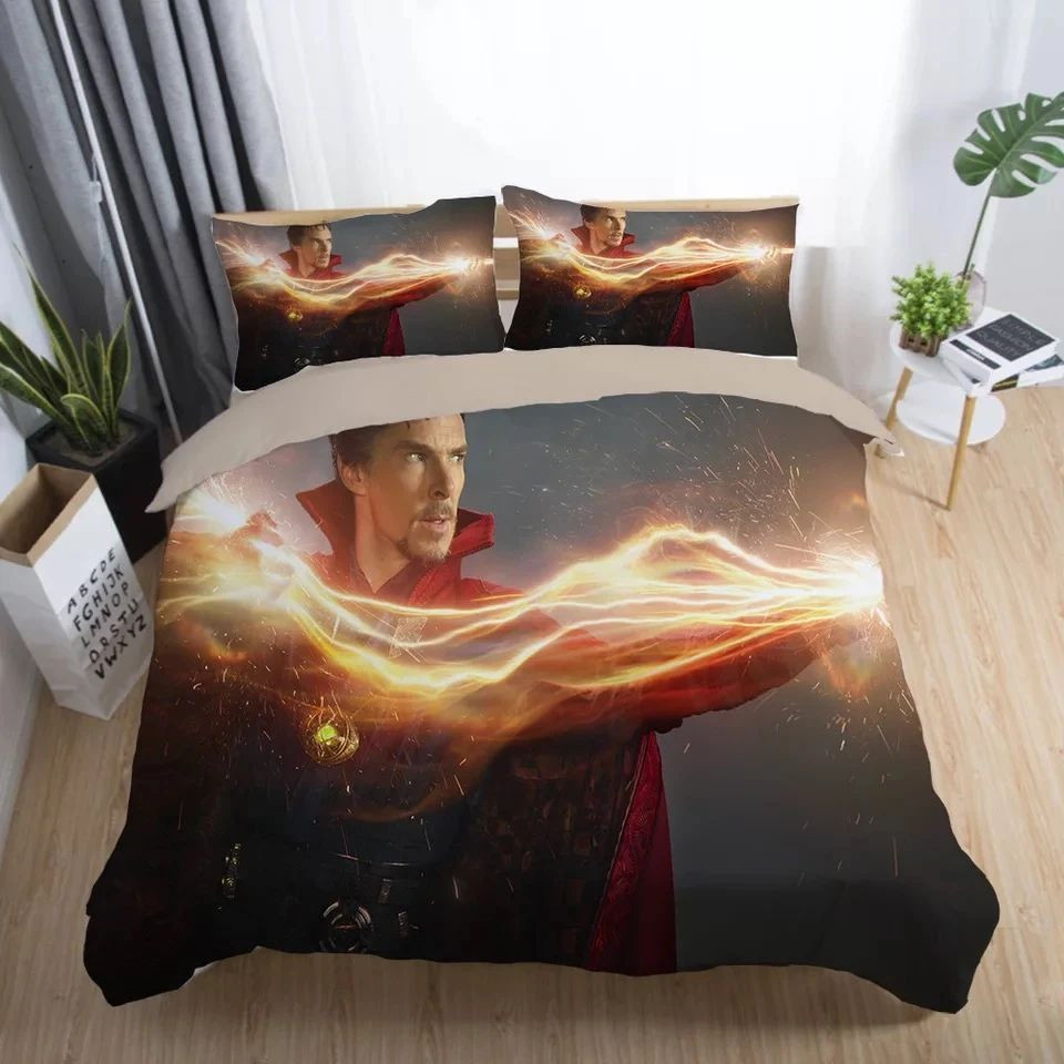 Doctor Strange Marvel Superhero Duvet Cover Set - Bedding Set
