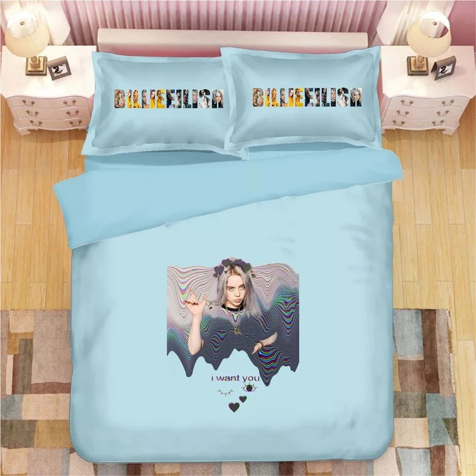 Billie Eilish 36 Duvet Cover Set - Bedding Set