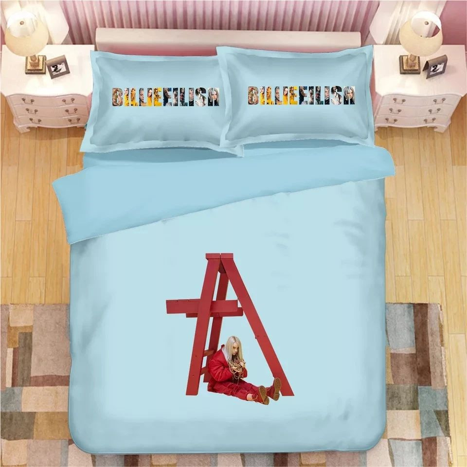 Billie Eilish 49 Duvet Cover Set - Bedding Set