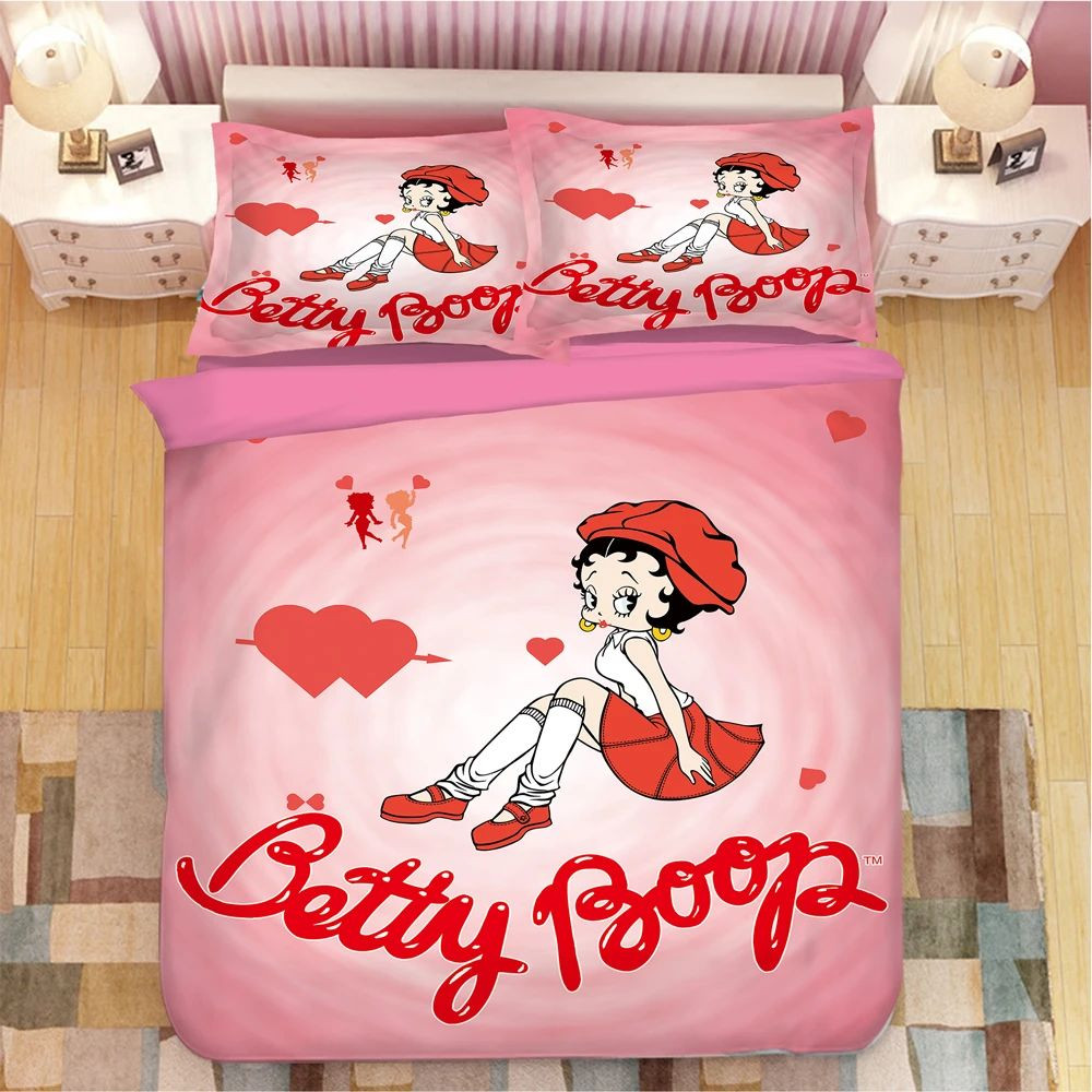 Betty Boop Duvet Cover Set - Bedding Set