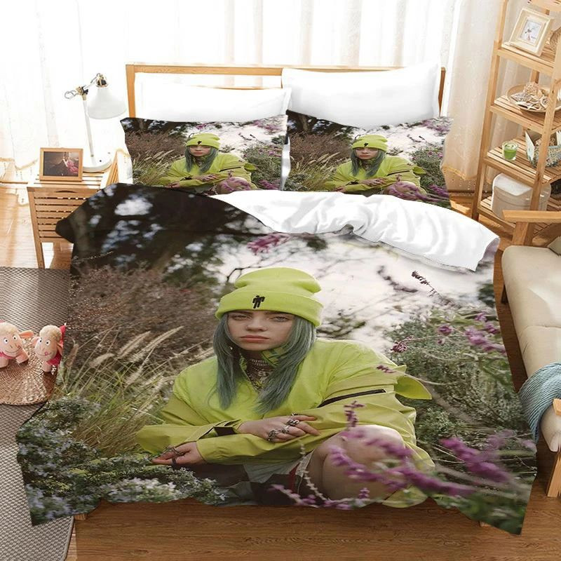 Billie Eilish 68 Duvet Cover Set - Bedding Set