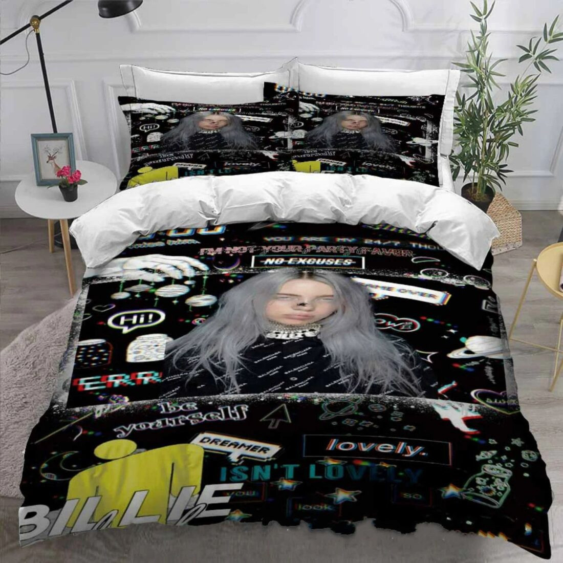 Billie Eilish 52 Duvet Cover Set - Bedding Set