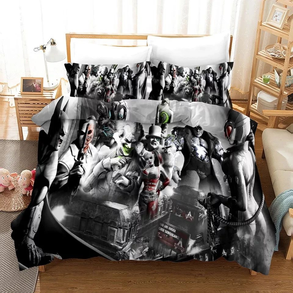 Bat Man 13 Duvet Cover Set - Bedding Set