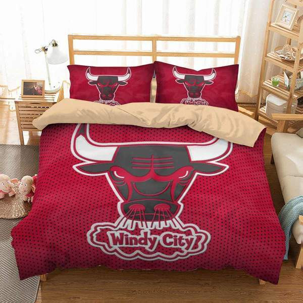 Chicago Bulls 03 Duvet Cover Set - Bedding Set