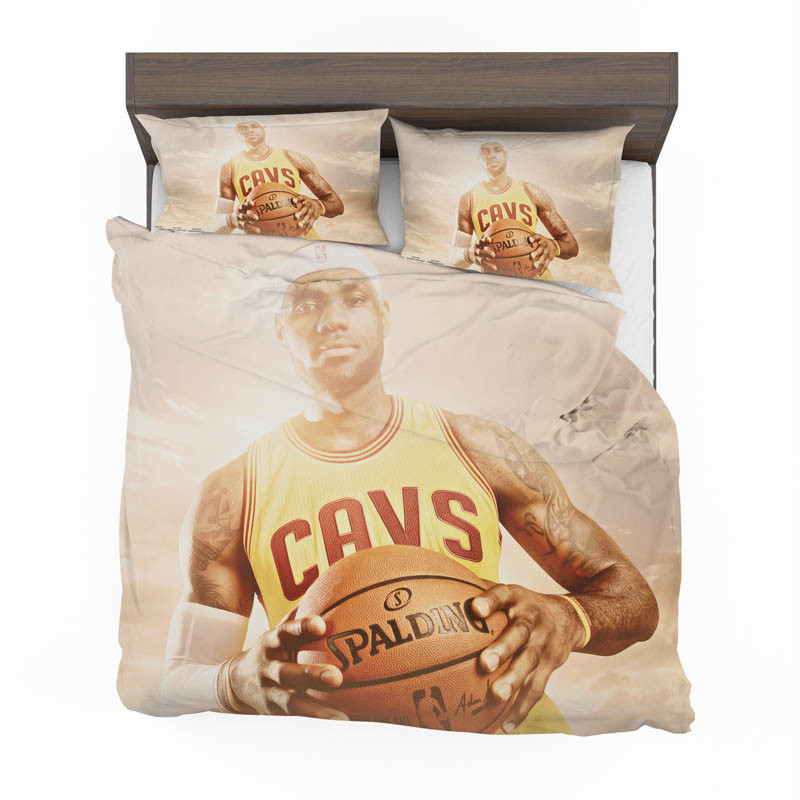Lebron James Basketball Duvet Cover Set - Bedding Set