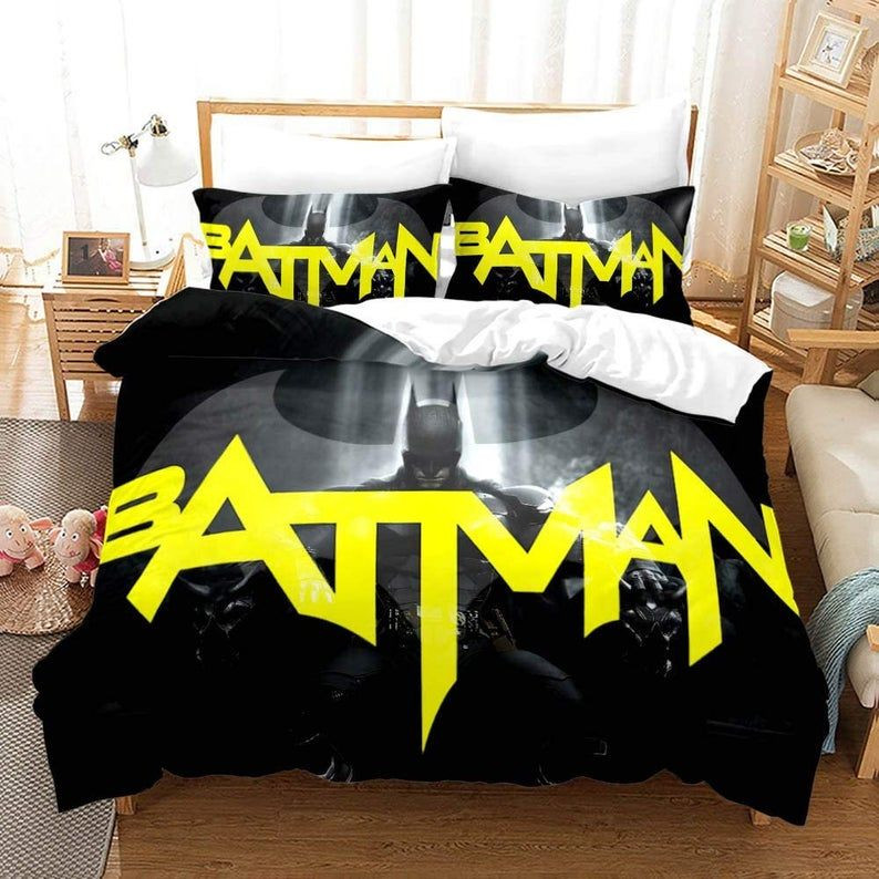 Bat Man 11 Duvet Cover Set - Bedding Set