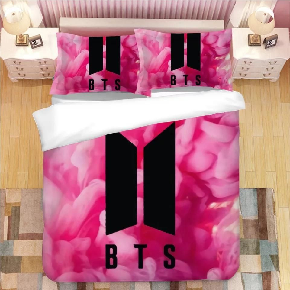 Kpop BTS Bangtan Boys Army 3 Duvet Cover Set - Bedding Set