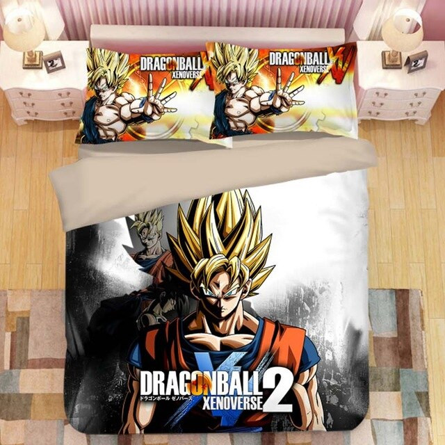 Dragon Ball Son Goku Vegeta 17 Duvet Cover Set - Bedding Set