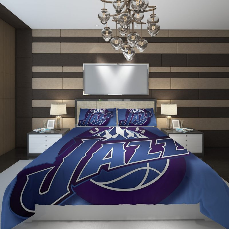 Basketball Jazz NBA Utah 02 Duvet Cover Set - Bedding Set