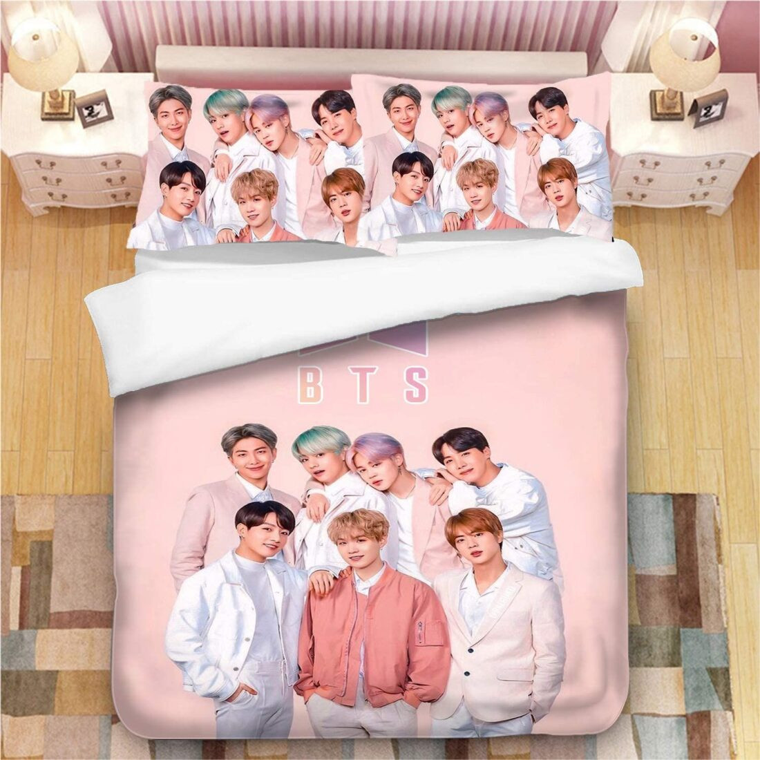 Kpop BTS Duvet Cover Set - Bedding Set