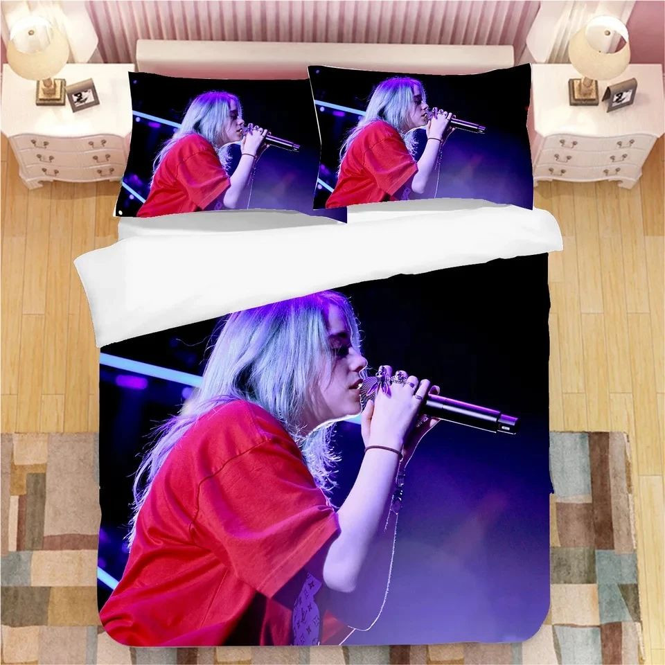 Billie Eilish 53 Duvet Cover Set - Bedding Set