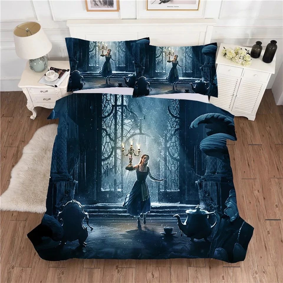 Beauty and the Beast 01 Duvet Cover Set - Bedding Set