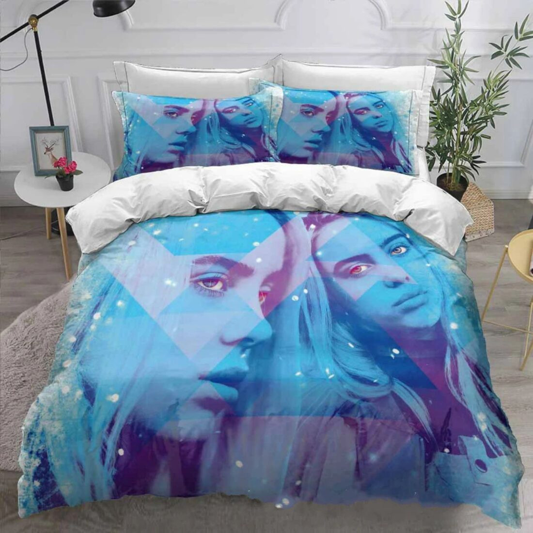 Billie Eilish 46 Duvet Cover Set - Bedding Set