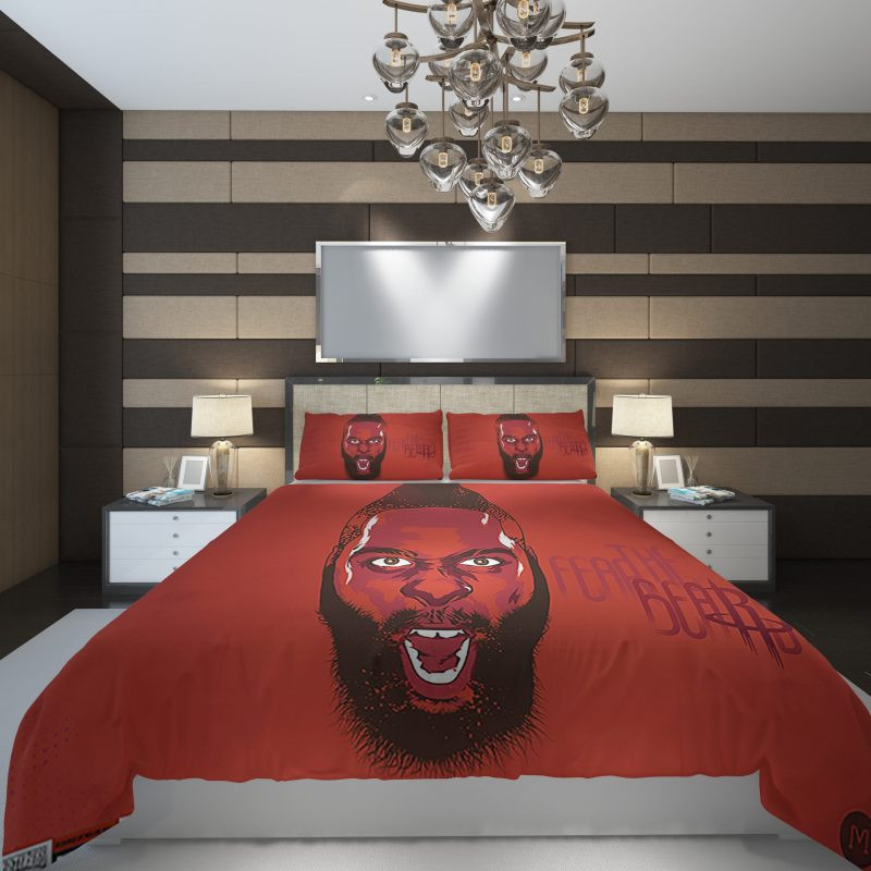 James Harden 2 NBA Basketball Duvet Cover Set - Bedding Set