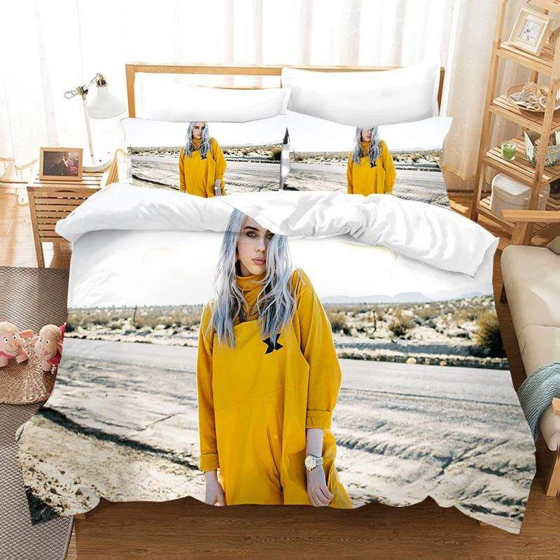 Billie Eilish 64 Duvet Cover Set - Bedding Set