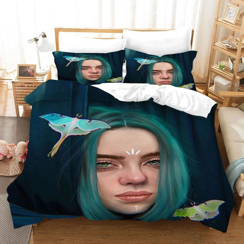 Billie Eilish 01 Duvet Cover Set - Bedding Set