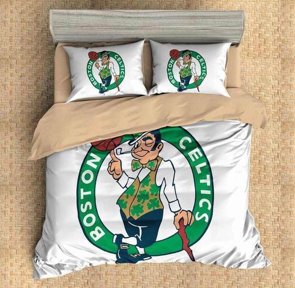 Boston Celtics Duvet Cover Set - Bedding Set