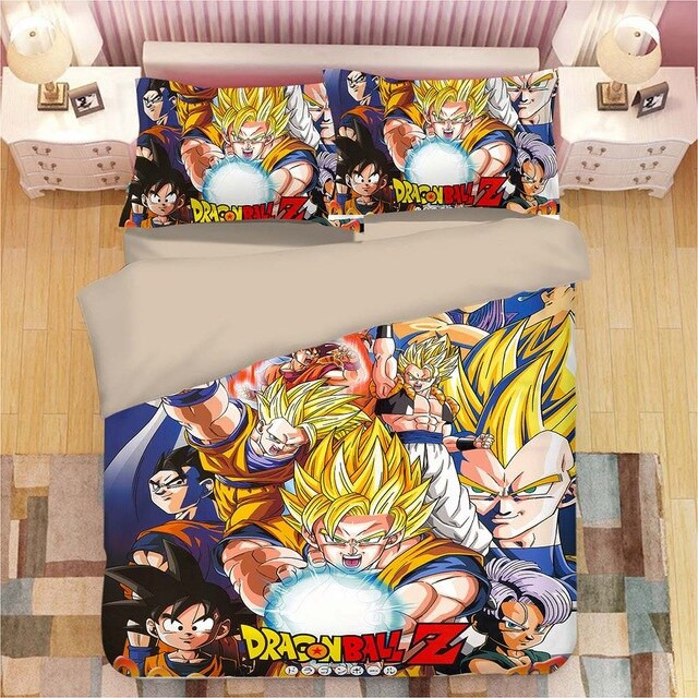 Dragon Ball Son Goku Vegeta 05 Duvet Cover Set - Bedding Set