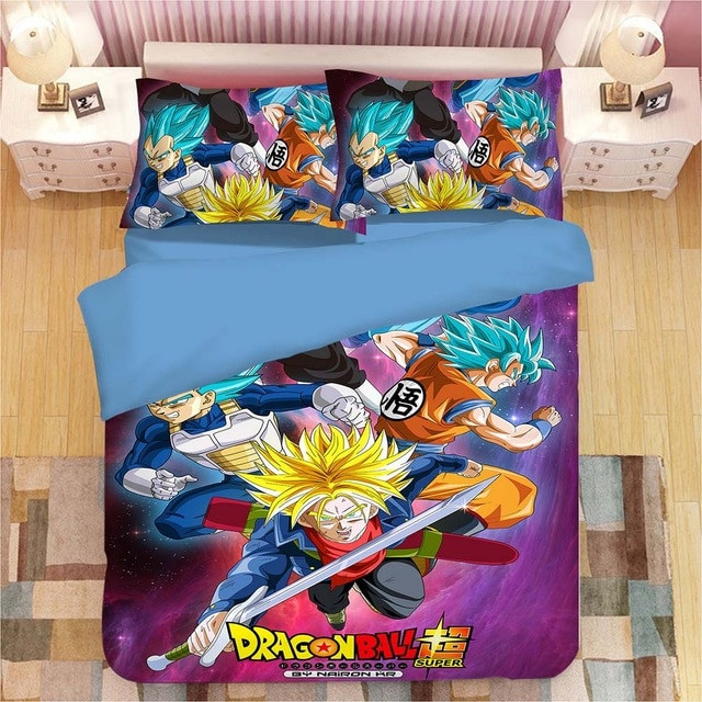 Dragon Ball Son Goku Vegeta 03 Duvet Cover Set - Bedding Set