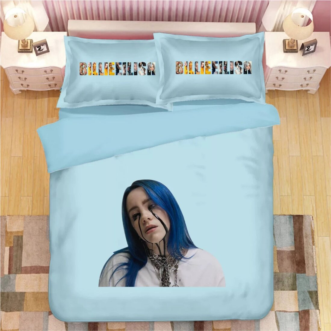 Billie Eilish 54 Duvet Cover Set - Bedding Set