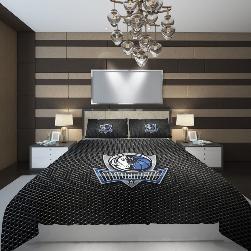 Dallas Mavericks 0 NBA Basketball Duvet Cover Set - Bedding Set