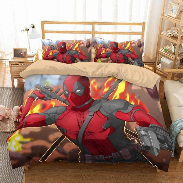 Deadpool 12 Duvet Cover Set - Bedding Set