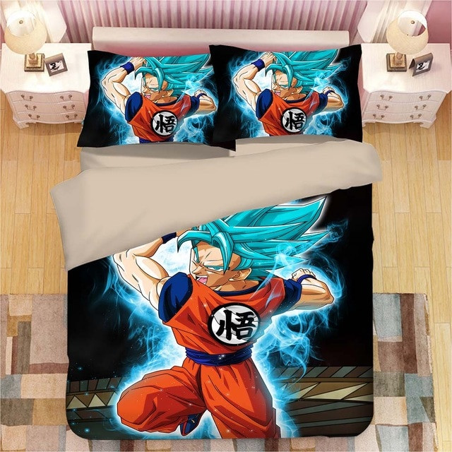 Dragon Ball Son Goku Vegeta 15 Duvet Cover Set - Bedding Set
