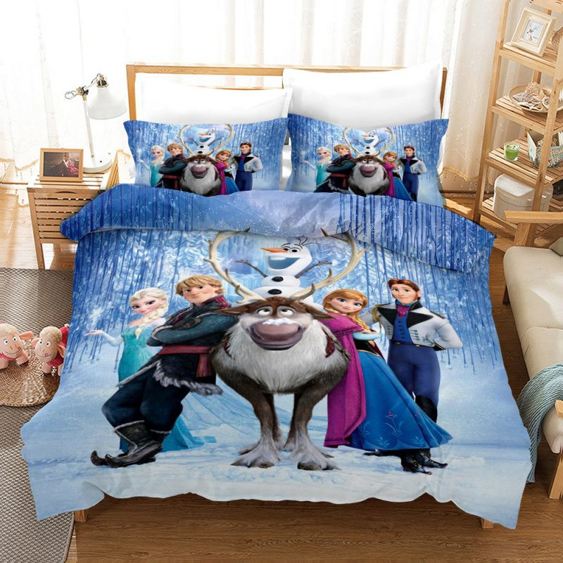 Frozen All Characters 2 Duvet Cover Set - Bedding Set