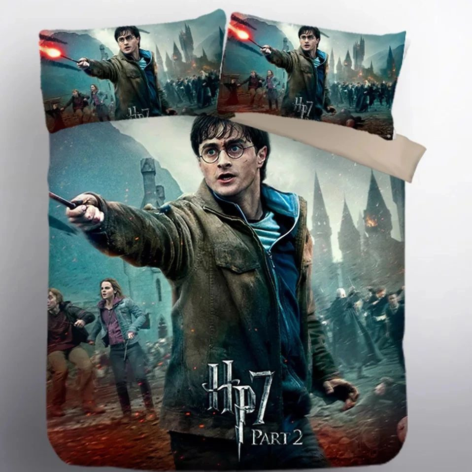 Harry Potter Hogwarts 5 Duvet Cover Set - Bedding Set
