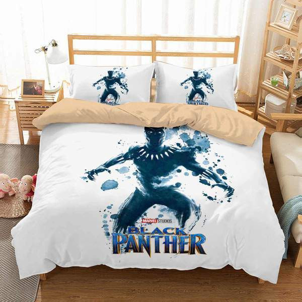 Black Panther 21 Duvet Cover Set - Bedding Set