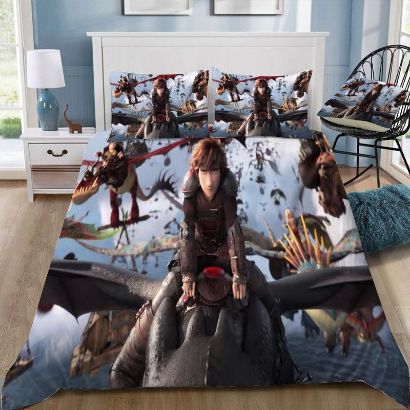 How to Train Your Dragon 61 Duvet Cover Set - Bedding Set