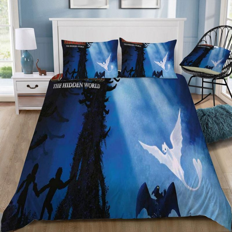 How To Train Your Dragon 3 The Hiden World 9 Duvet Cover Set - Bedding Set