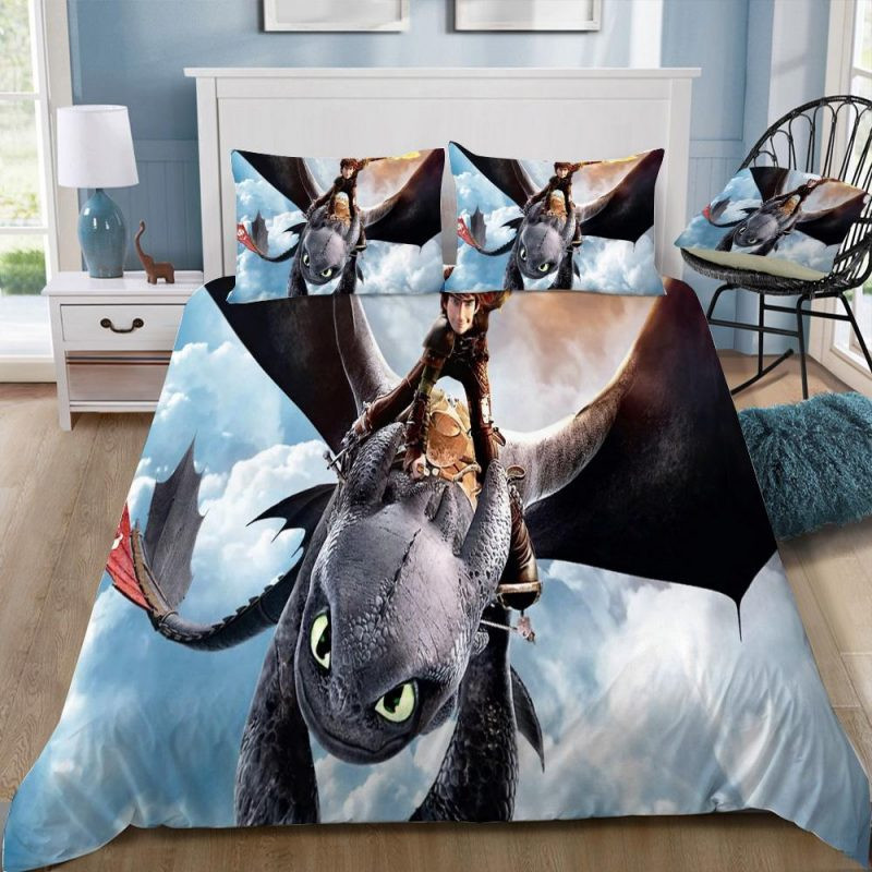 How to Train Your Dragon 52 Duvet Cover Set - Bedding Set