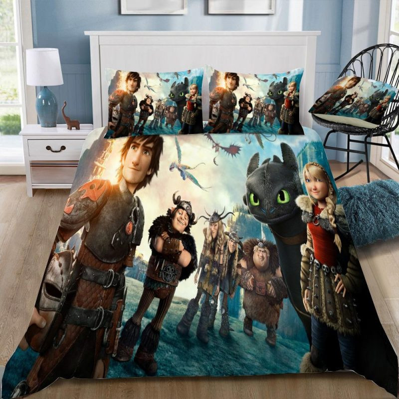 How to Train Your Dragon 26 Duvet Cover Set - Bedding Set