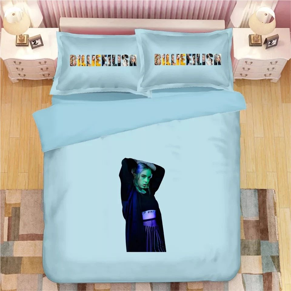 Billie Eilish 45 Duvet Cover Set - Bedding Set