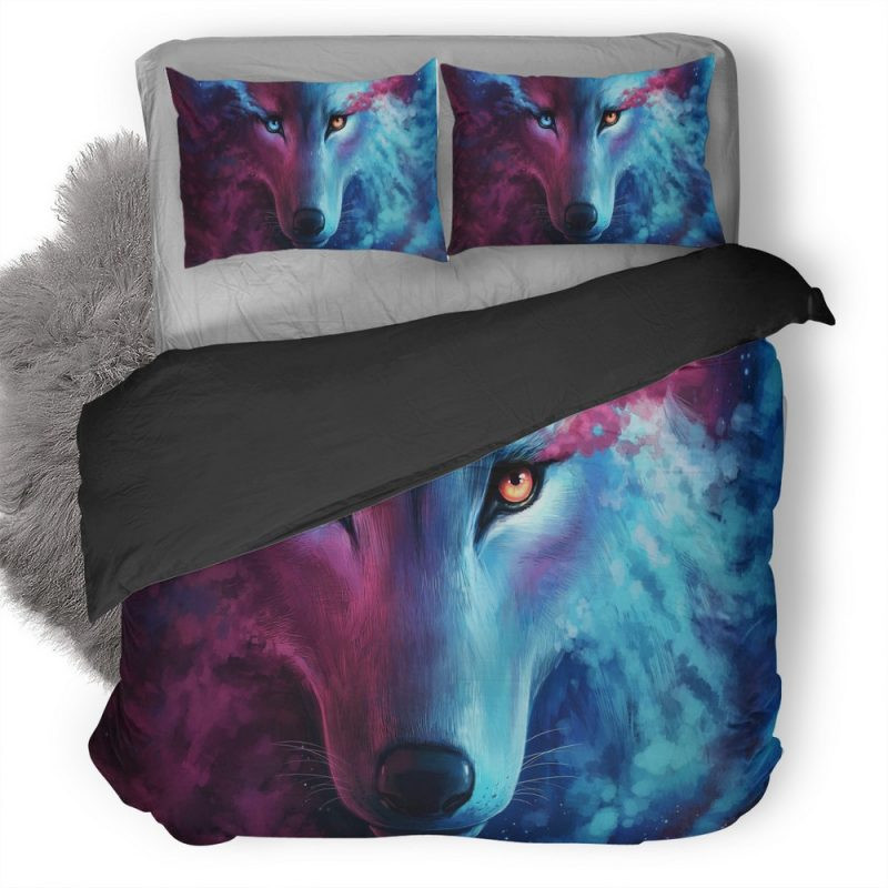 The Galaxy Wolf 7Y Duvet Cover Set - Bedding Set