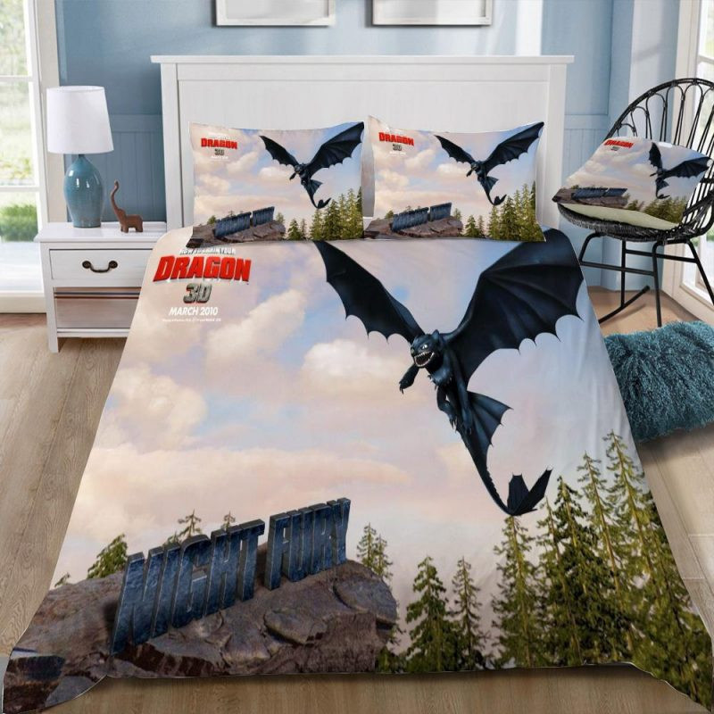 How to Train Your Dragon 21 Duvet Cover Set - Bedding Set