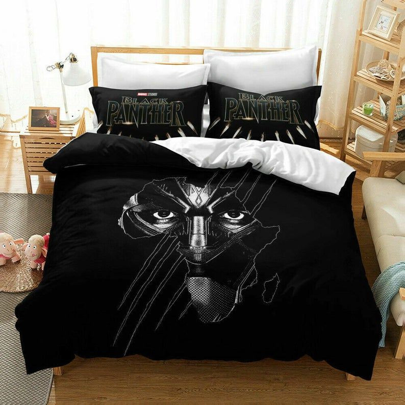 Black Panther 26 Duvet Cover Set - Bedding Set